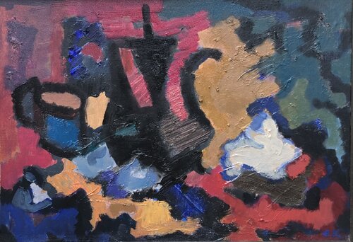 ''Meringue'' van Olga Konoshchuk, Schilderij te koop op Singulart