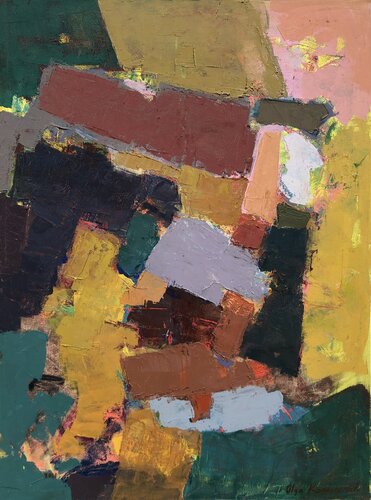 'Colour dynamics I' di Olga Konoshchuk, Pittura in vendita su Singulart