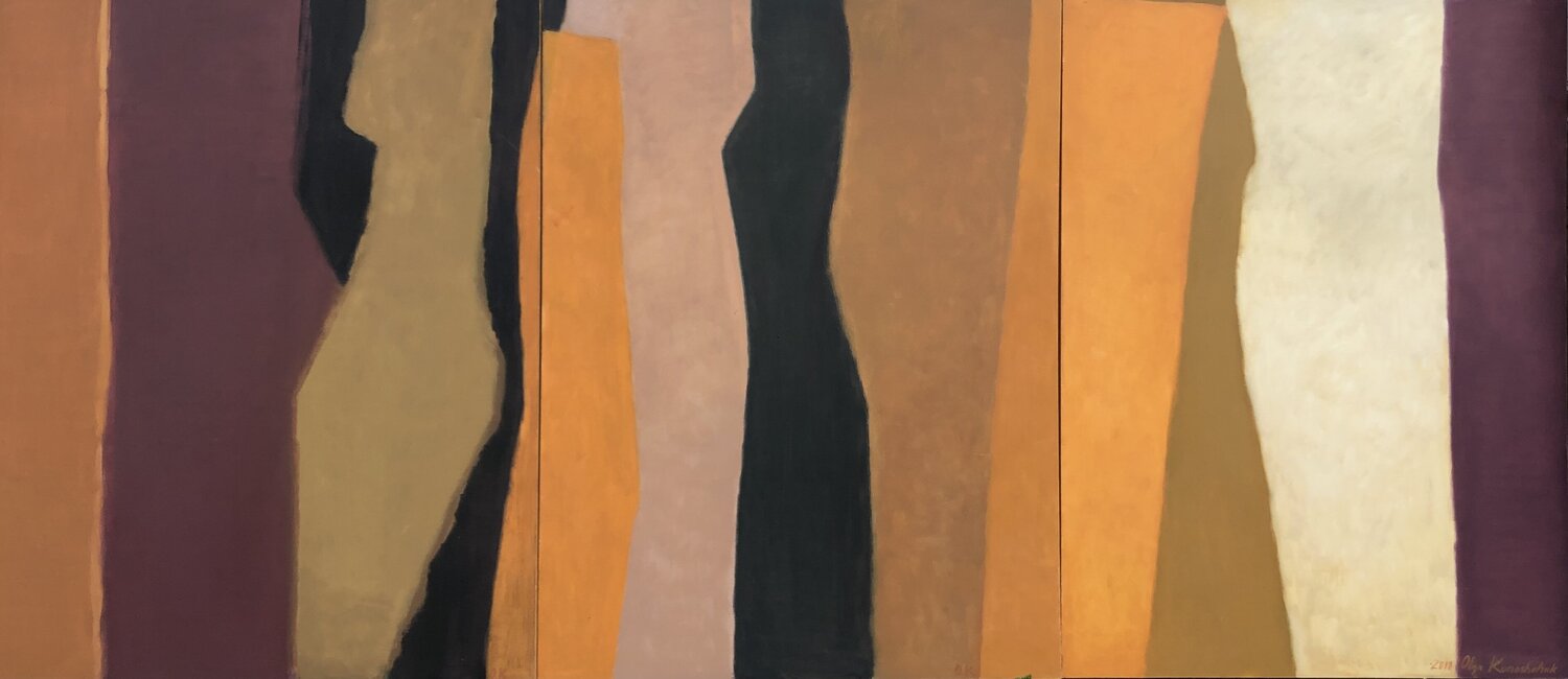 'Grace II' triptych Olga Konoshchuk