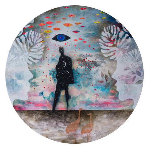 Between Two Worlds von Andreia Cismasiu, Malerei kaufen auf Singulart