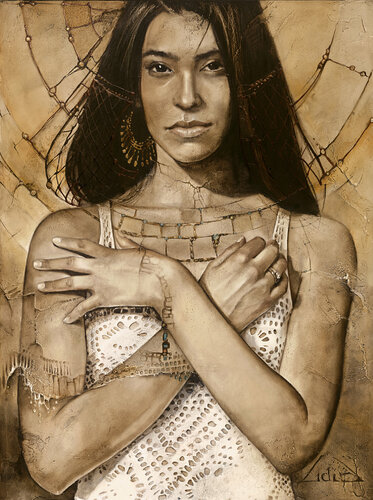 "El Sol" / "Sun" by Lidia Wylangowska, Painting for Sale on Singulart