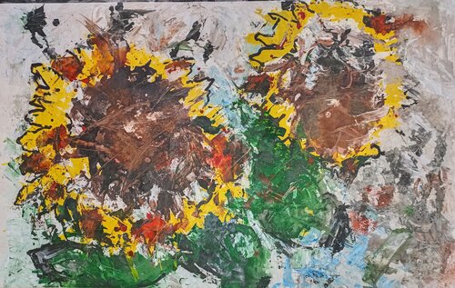 Girasoli by PIETRO DARESTA, Painting for Sale on Singulart