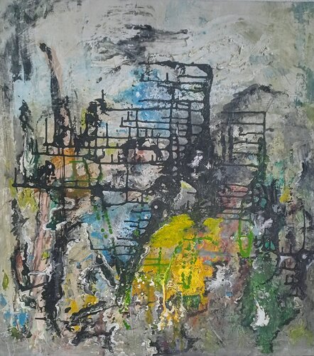 Senza Titolo 2025 di PIETRO DARESTA, Pittura in vendita su Singulart