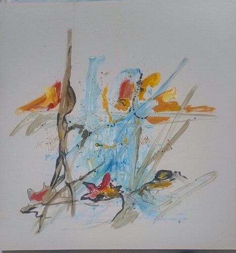 Fiore par PIETRO DARESTA, Peinture en vente sur Singulart