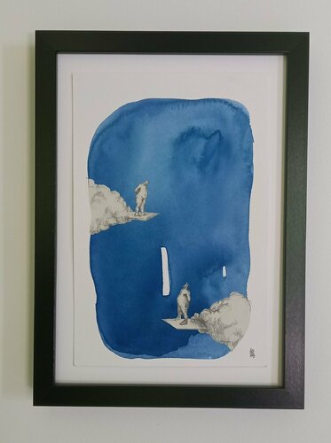Strange analogy di Achezegag, Disegno in vendita su Singulart