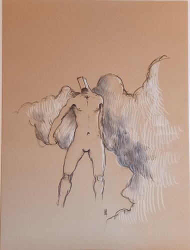 Cloudy man von Achezegag, Zeichnungen kaufen auf Singulart