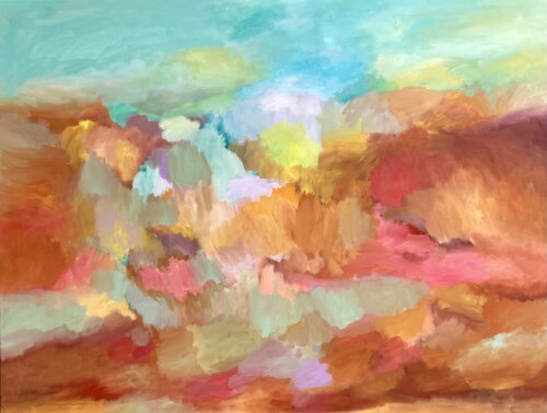Sunset Dreams van Theo Papathomas, Schilderij te koop op Singulart