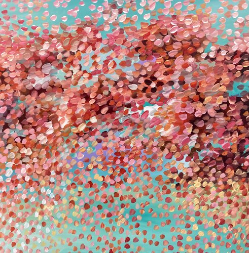 Glowing Love van Theo Papathomas, Schilderij te koop op Singulart