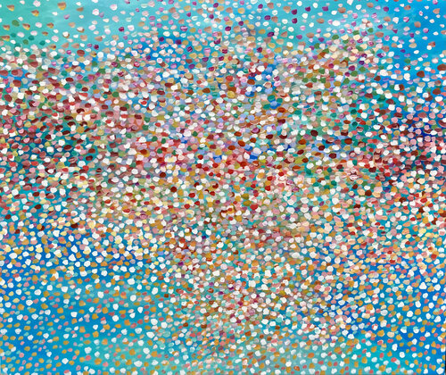 Veil of Iceberg petals di Theo Papathomas, Pittura in vendita su Singulart