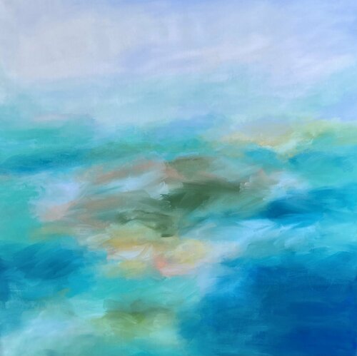Seaside Dreams di Theo Papathomas, Pittura in vendita su Singulart