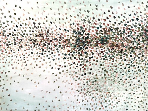 White Veil van Theo Papathomas, Schilderij te koop op Singulart