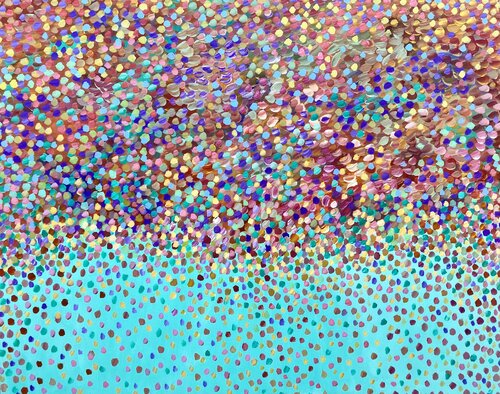 Weeping Rainbow van Theo Papathomas, Schilderij te koop op Singulart