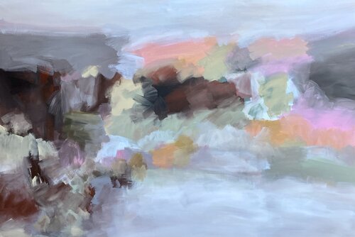 White Sands van Theo Papathomas, Schilderij te koop op Singulart