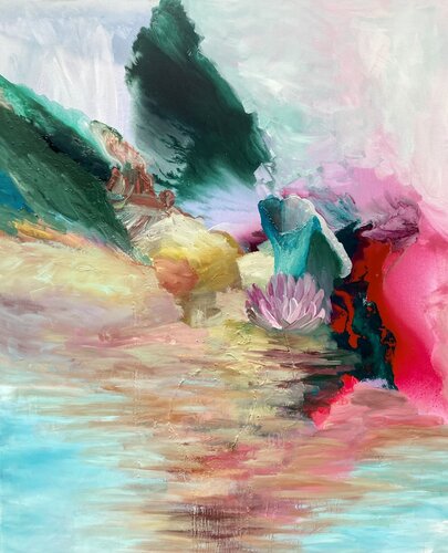 Serenity van Theo Papathomas, Schilderij te koop op Singulart