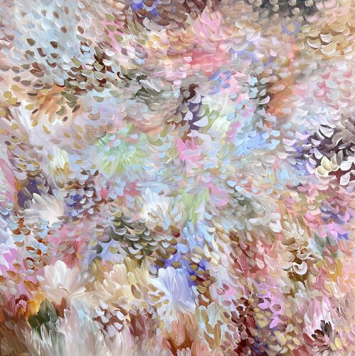 Field of Colours di Theo Papathomas, Pittura in vendita su Singulart