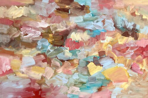 Golden Land di Theo Papathomas, Pittura in vendita su Singulart