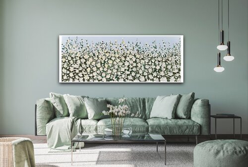 White Pearl by Theo Papathomas, 油畫 for Sale on Singulart