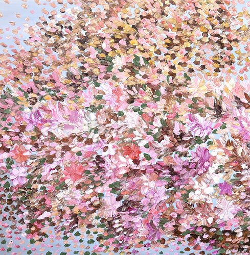 You brighten my world van Theo Papathomas, Schilderij te koop op Singulart