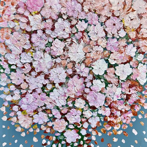 Bouquet of Pastels van Theo Papathomas, Schilderij te koop op Singulart