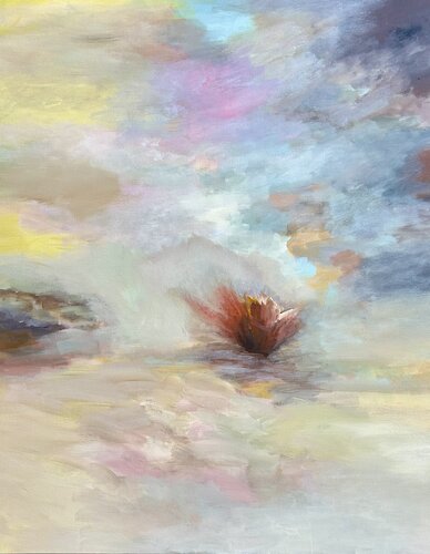 Morning Star by Theo Papathomas, 油畫 for Sale on Singulart