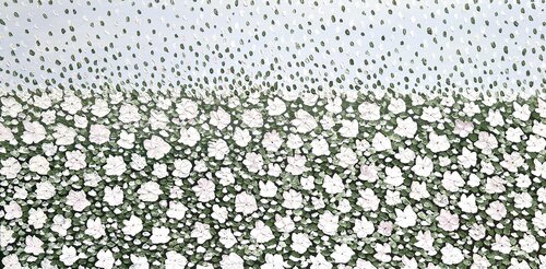 Fragrance of Gardenias by Theo Papathomas, 油畫 for Sale on Singulart