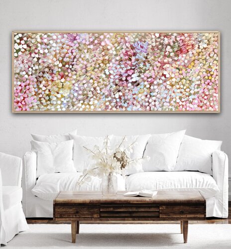 Snow Petals van Theo Papathomas, Schilderij te koop op Singulart