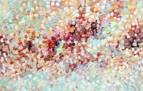 You Colour My World van Theo Papathomas, Schilderij te koop op Singulart