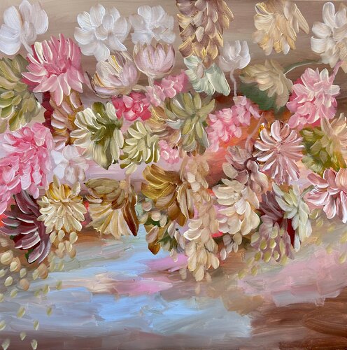 Lovers Pond van Theo Papathomas, Schilderij te koop op Singulart