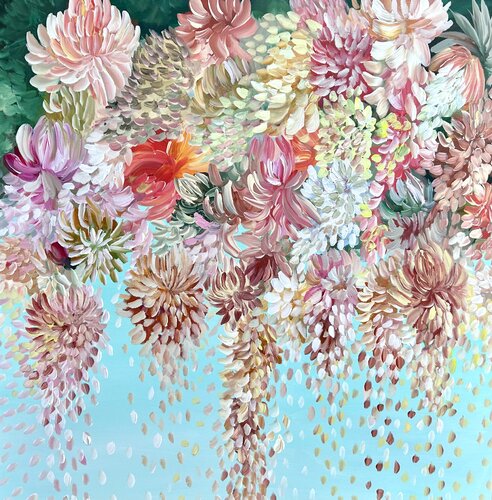 Secret Garden by Theo Papathomas, 油畫 for Sale on Singulart