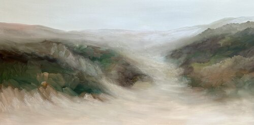 Musical Landscape van Theo Papathomas, Schilderij te koop op Singulart