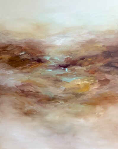 Echoes of the Land by Theo Papathomas, 油畫 for Sale on Singulart