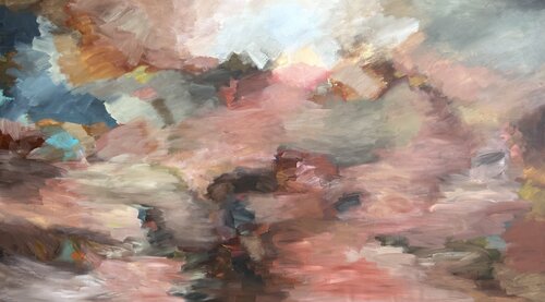 Storm is Brewing by Theo Papathomas, 油畫 for Sale on Singulart