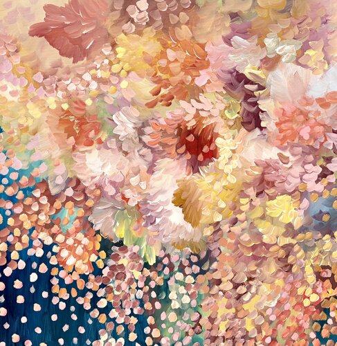 Love you to Pieces van Theo Papathomas, Schilderij te koop op Singulart