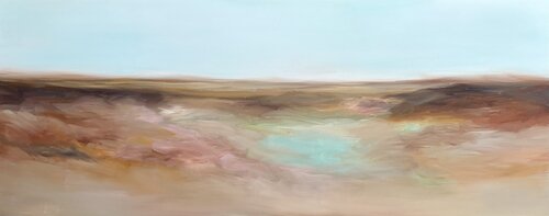Soothing Landscape by Theo Papathomas, 油畫 for Sale on Singulart