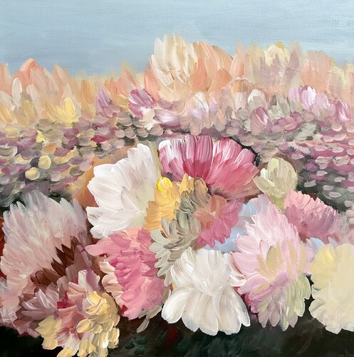 Garden of Heaven - Framed van Theo Papathomas, Schilderij te koop op Singulart