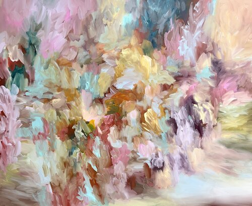 Mystical Vibes by Theo Papathomas, 油畫 for Sale on Singulart