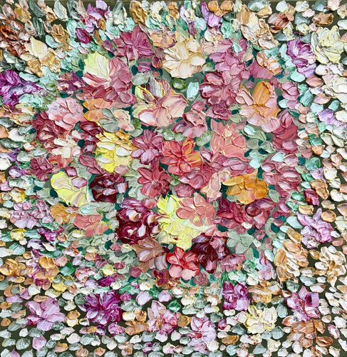 Rainbow of Sunshine - Framed by Theo Papathomas, Painting for Sale on Singulart