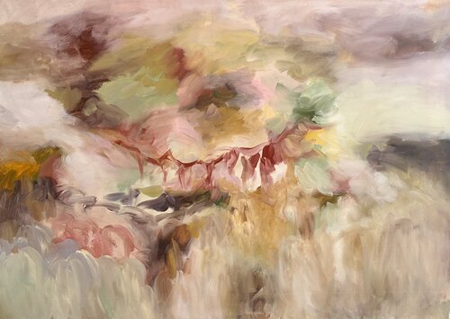 Bridge over the Hills van Theo Papathomas, Schilderij te koop op Singulart