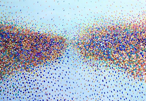Musical Bouquets van Theo Papathomas, Schilderij te koop op Singulart