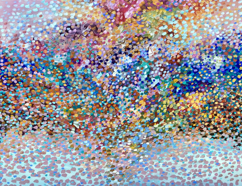 Changing Colours di Theo Papathomas, Pittura in vendita su Singulart