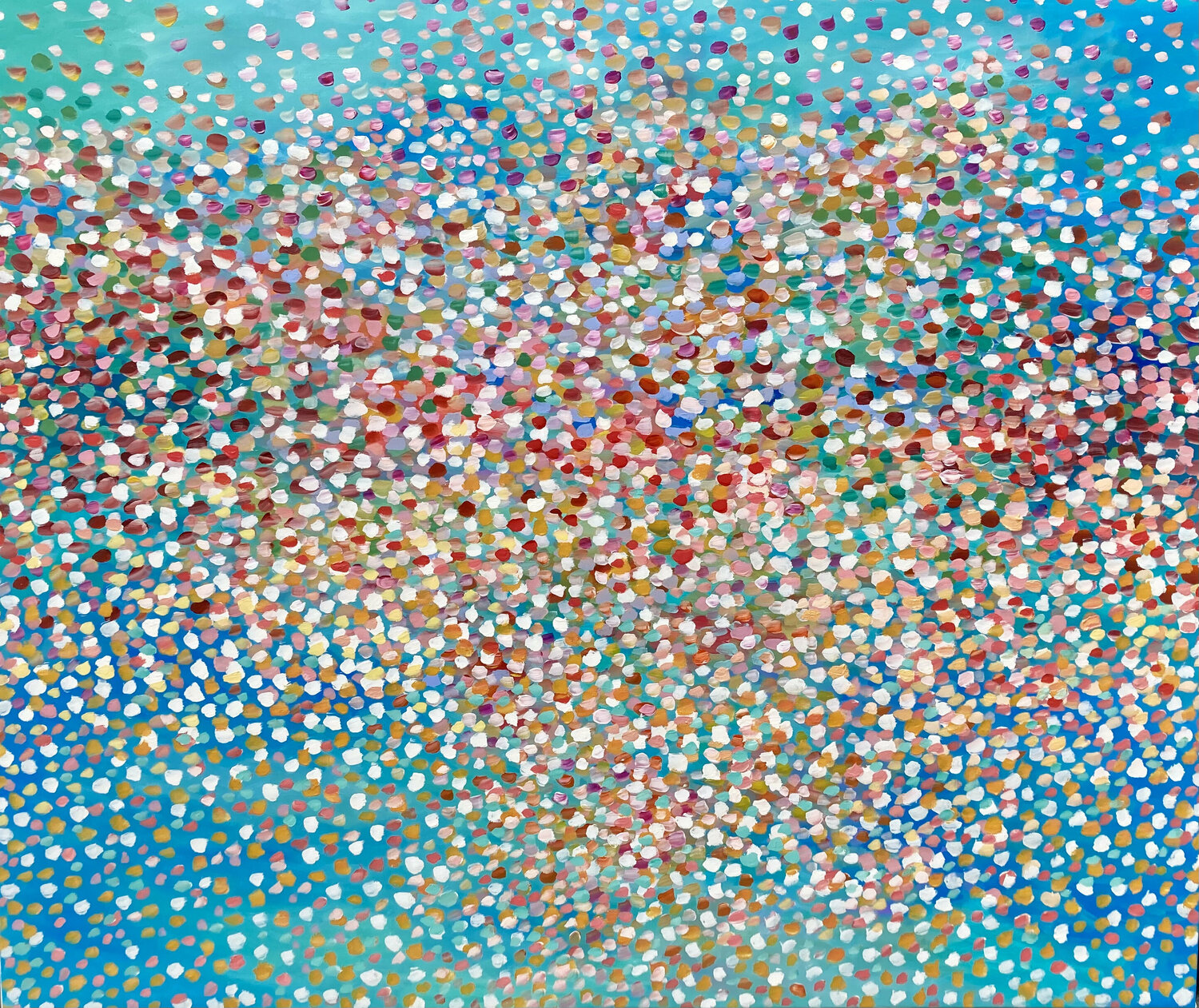 Veil of Iceberg petals Theo Papathomas Originalgemälde zu verkaufen