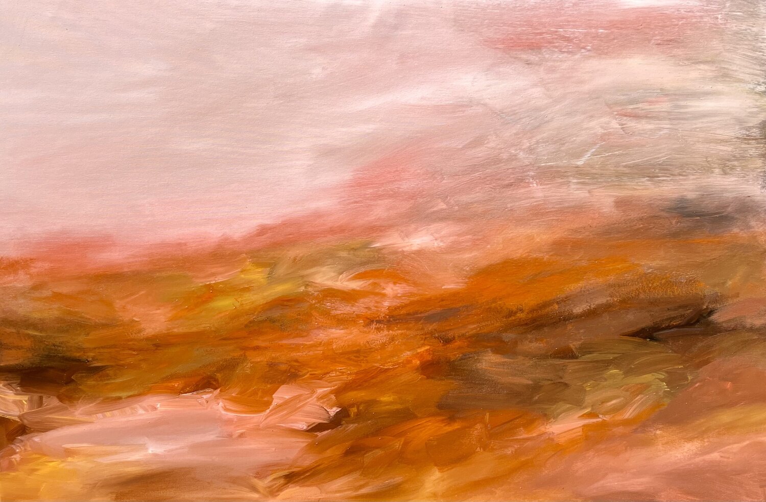Golden Colours of the Outback Theo Papathomas Originalgemälde zu verkaufen