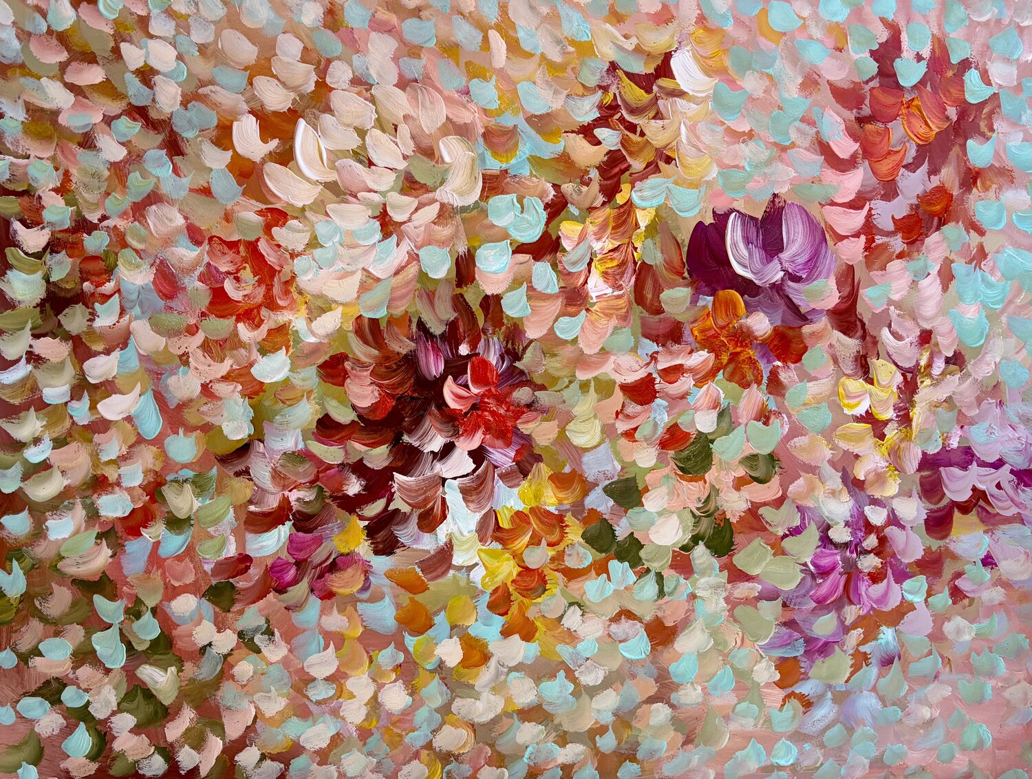 You Colour My Day Theo Papathomas Pintura original en venta