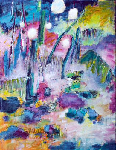 going to the unknown von Hanne Karch, Malerei kaufen auf Singulart