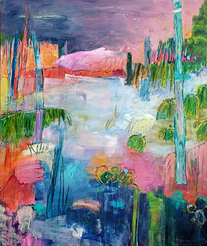 some days in spring von Hanne Karch, Malerei kaufen auf Singulart