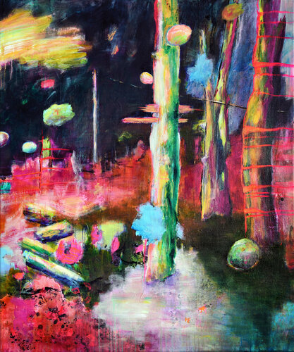 calima negra von Hanne Karch, Malerei kaufen auf Singulart