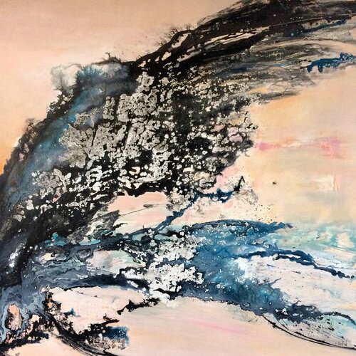 L'envol 2 van Cécile Windeck, Schilderij te koop op Singulart