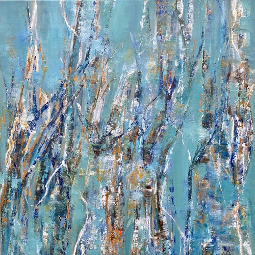 Du vent dans les couleurs by Cécile Windeck, Painting for Sale on Singulart