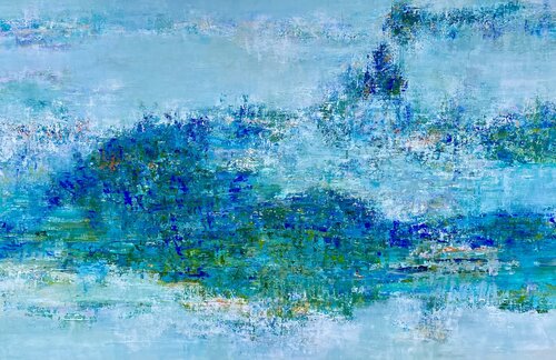 Paysage vibrant van Cécile Windeck, Schilderij te koop op Singulart