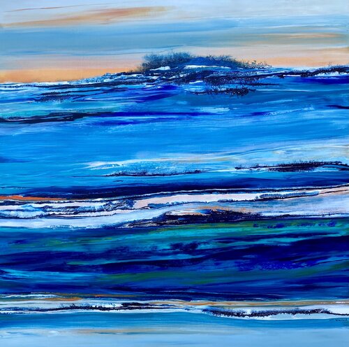 Impression paysage de Cécile Windeck, Pintura a la venta en Singulart